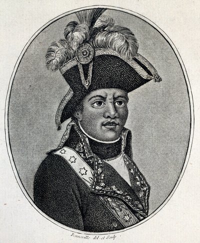 Toussaint Louverturen muotokuva (Toussaint-Louverture tekijältä Unknown artist