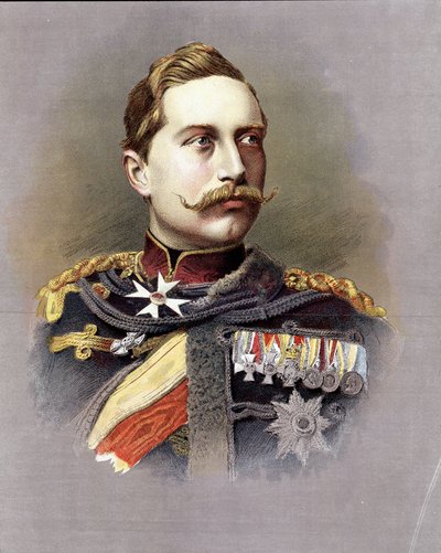 William II:n muotokuva (1859 - 1941) tekijältä Unknown artist
