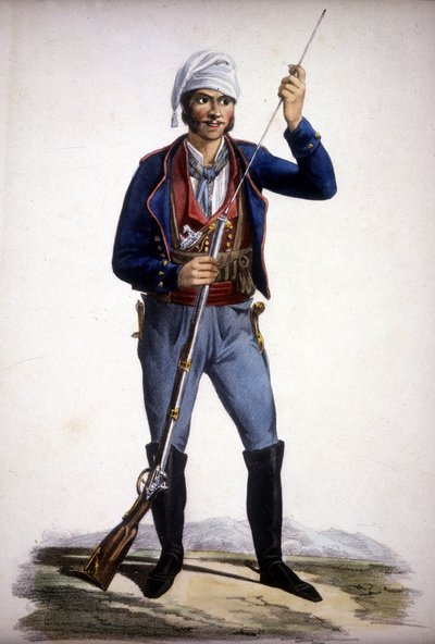 Muotokuva sisilialaisesta rosvosta tekijältä Unknown artist