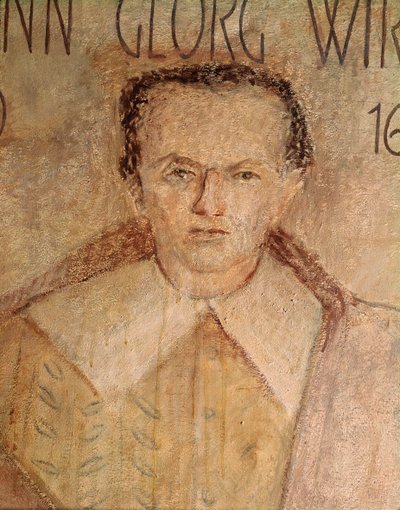 Saksalaisen lääkärin Jean-George Wirsungin muotokuva (maalaus tekijältä Unknown artist
