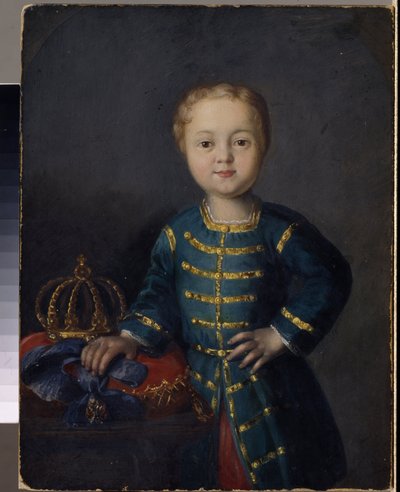Venäjän tsaarin Ivan VI Antonovichin muotokuva tekijältä Unknown artist