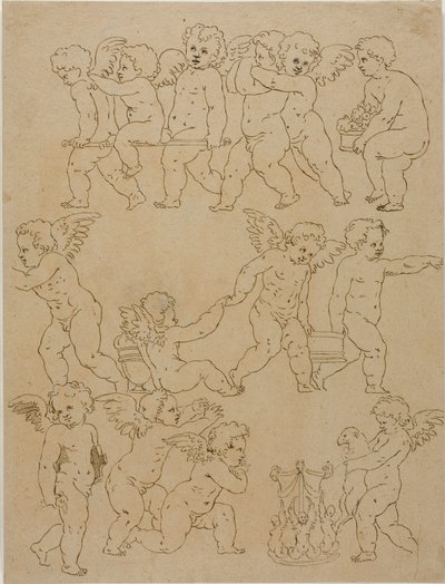 Putti Suorittaa tehtäviä tekijältä Unknown artist