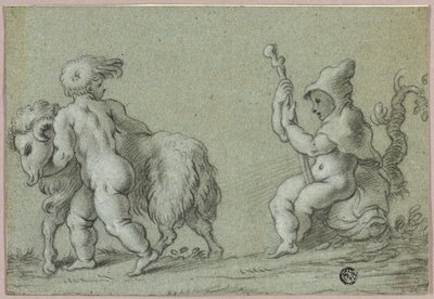 Putti vuohipaimenina tekijältä Unknown artist