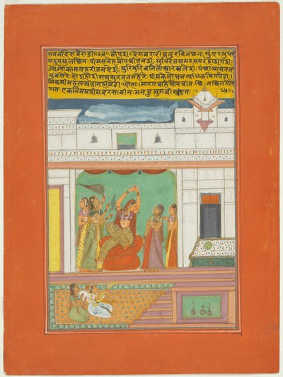 Ragini Desavaradi, sivu Jaipur Ragamala Setistä tekijältä Unknown artist