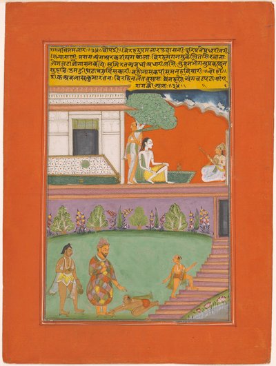 Ragini Setmalar, Sivu Jaipur Ragamala Setista tekijältä Unknown artist