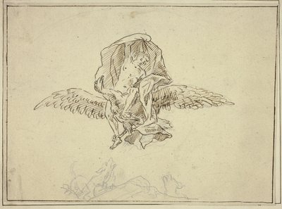 Ganymedeksen raiskaus tekijältä Unknown artist