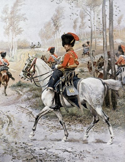 Hevosenmetsästäjien rykmentti tekijältä Unknown artist
