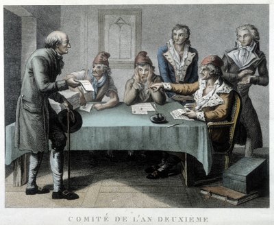 Vuoden vallankumouksellinen komitea II (1794) tekijältä Unknown artist