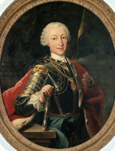 Muotokuva Kaarle Emmanuel III Savoijista, Sardinian kuningas (öljy kankaalle) tekijältä Unknown artist