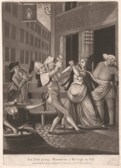 Sal Dab antaa Monsieurille täydellisen kuitin tekijältä Unknown artist