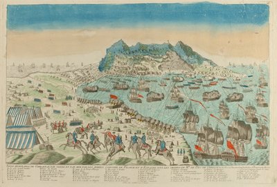 Gibraltarin voitot, 1782 tekijältä Unknown