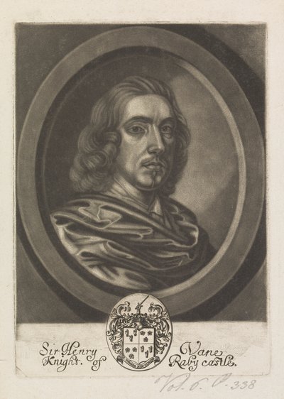 Sir Henry Vane, Rabyn linnan ritari tekijältä Unknown artist