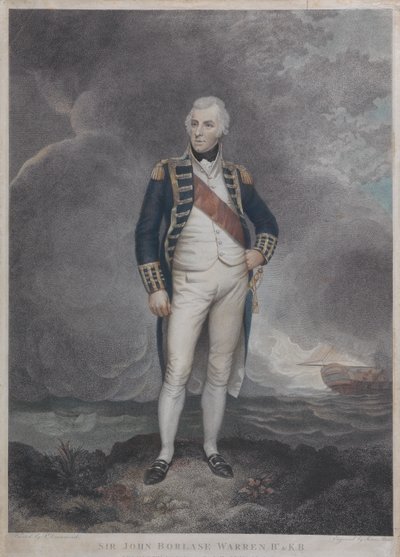 Sir John Borlase Warren (1753-1822) tekijältä Unknown artist
