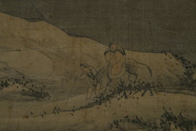 Luminen maisema, vuosien 1368 ja 1644 välillä (muste, silkki). tekijältä Unknown artist