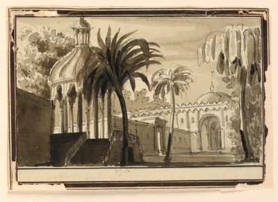 Lavastus, Oriental Gardens tekijältä Unknown artist