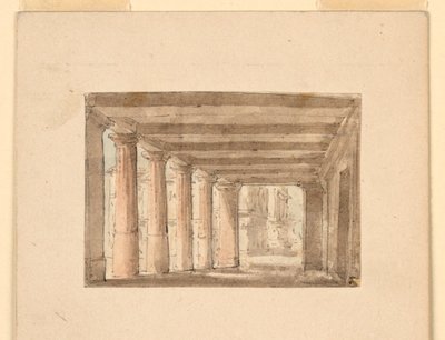 Lavasuunnittelu, Portico tekijältä Unknown artist
