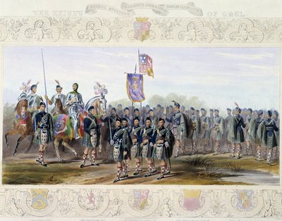 The Armee of Wales - teoksessa "" Knight of England", kirjoittanut J. Whatman, toim. T. M