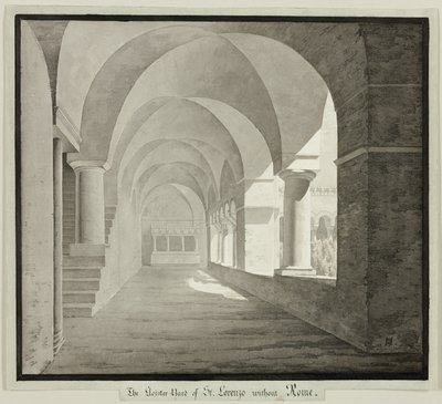 San Lorenzo Fuori le Muran luostari, Rooma tekijältä Unknown artist
