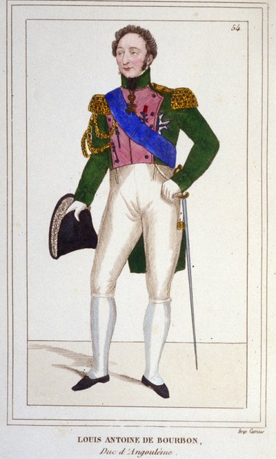 Angoulemen herttua Louis Antoine (Louis-Antoine) d