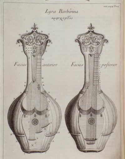 Lyra Barberina (kaiverrus tekijältä Unknown artist