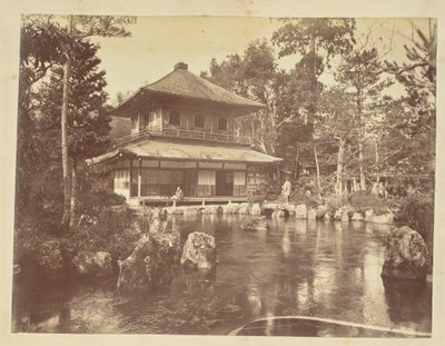 [Hopeinen paviljonki Jion-ji-temppelissä] tekijältä Unknown artist