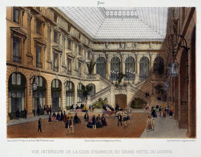Grand Hôtel du Louvren kunniapiha tekijältä Unknown artist