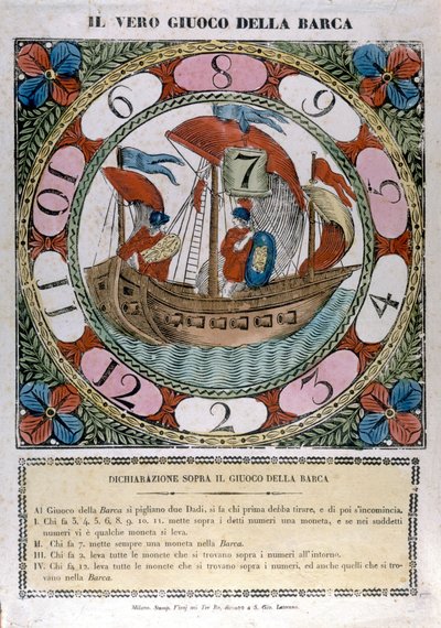 Veneen peli. 1700-luvulla tekijältä Unknown artist