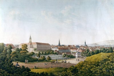 Weimarin kaupunki 1700-luvun lopulla. tekijältä Unknown artist