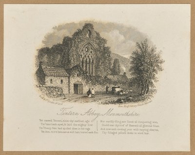 Tintern Abbey, Monmouthshire tekijältä Unknown artist