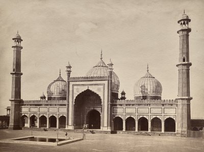 Nimetön (Jama Masjid, Delhi) tekijältä Unknown artist