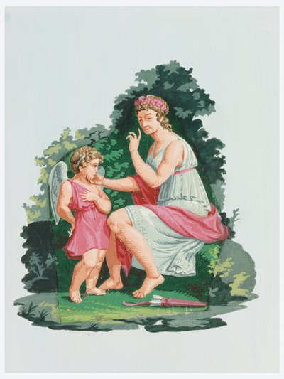 Venus varoittaa Cupidoa tekijältä Unknown artist