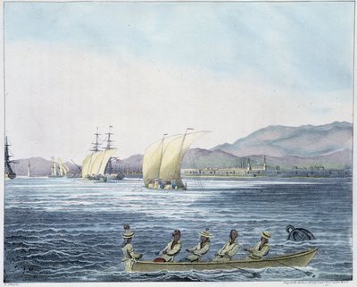 Näkymä Mamille Citylle, Filippiinien saarelle. tekijältä Unknown artist