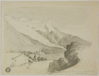 Näkymä Chamonix