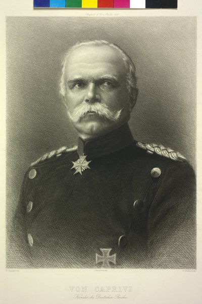 Von Caprivi Saksan keisarikunnan kansleri tekijältä Unknown artist