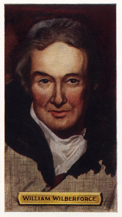 William Wilberforce - brittiläinen poliitikko (painettu) tekijältä Unknown artist