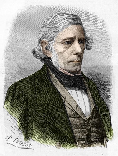 Victor Cousinin muotokuva. Ranskalainen filosofi (1792-1867). tekijältä Unknown artist