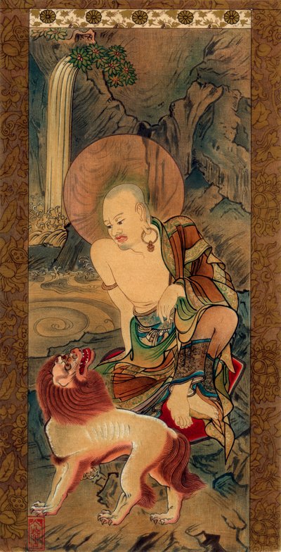 Arhat, japanilainen, myöhäinen Kamakura-kausi, 1300-luku 1886. tekijältä Unknown follower of Ryozen