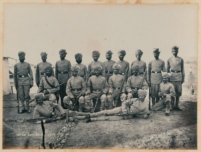 28th Bombay Native Infantry Sepoys tekijältä Unknown photographer