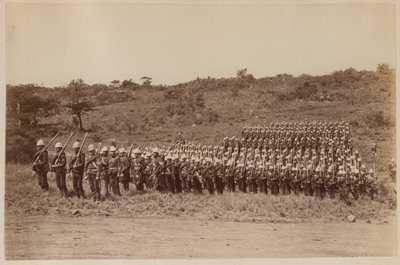 91. Highlanders palaamassa Zulumaalta 1879 (m/v kuva) tekijältä Unknown photographer