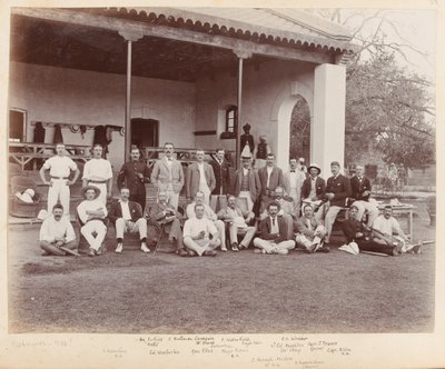 Krikettiottelu, Peshawar tekijältä Unknown photographer