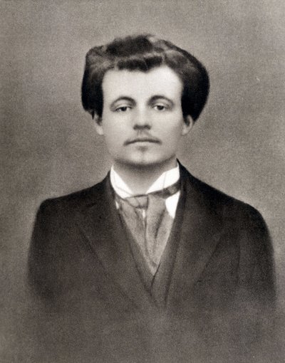 Alfred Jarry, noin 1900 (s/w-kuva) tekijältä Unknown photographer