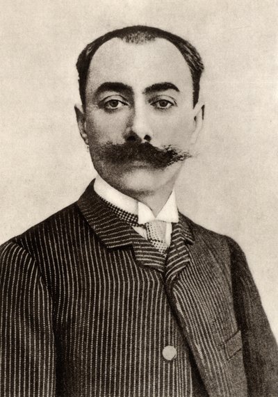Andre (Charles Prosper) Messager (1853-1919) ranskalainen säveltäjä ja kapellimestari. tekijältä Unknown photographer