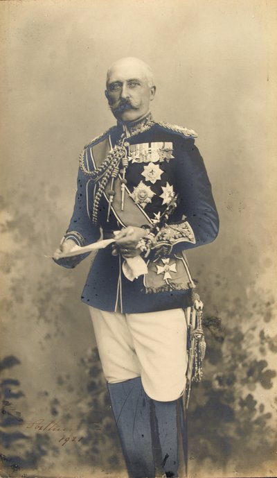 Arthur, Duke of Connaught, marsalkka ja eversti, Royal Dublin Fusiliers, noin 1910 tekijältä Unknown photographer