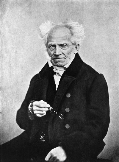 Arthur Schopenhauer (1788-1860), saksalainen filosofi. tekijältä Unknown photographer