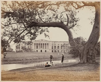 Government House, Barrackpore, etelästä tekijältä Unknown photographer