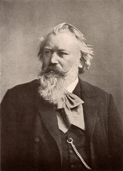 Johannes Brahms (1833-1897) tekijältä Unknown photographer
