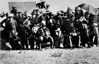 Kuningas Cetshwayon ?kruunajais? 1 päivänä syyskuuta 1873 tekijältä Unknown
