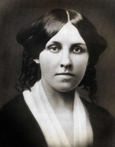 Louisa May Alcott (1832 - Boston 1888), yhdysvaltalainen kirjailija. tekijältä Unknown photographer