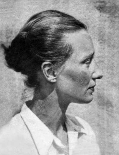 Marie-Madeleine Fourcade, noin 1942 (s/w-kuva). tekijältä Unknown photographer