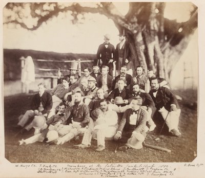 Calcutta Cricket Clubin jäsenet, 1859 tekijältä Unknown